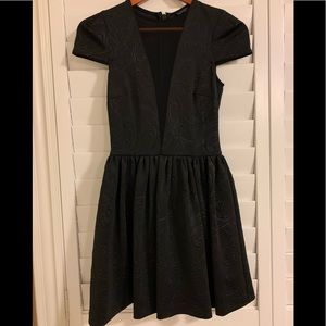 Black dress from Topshop